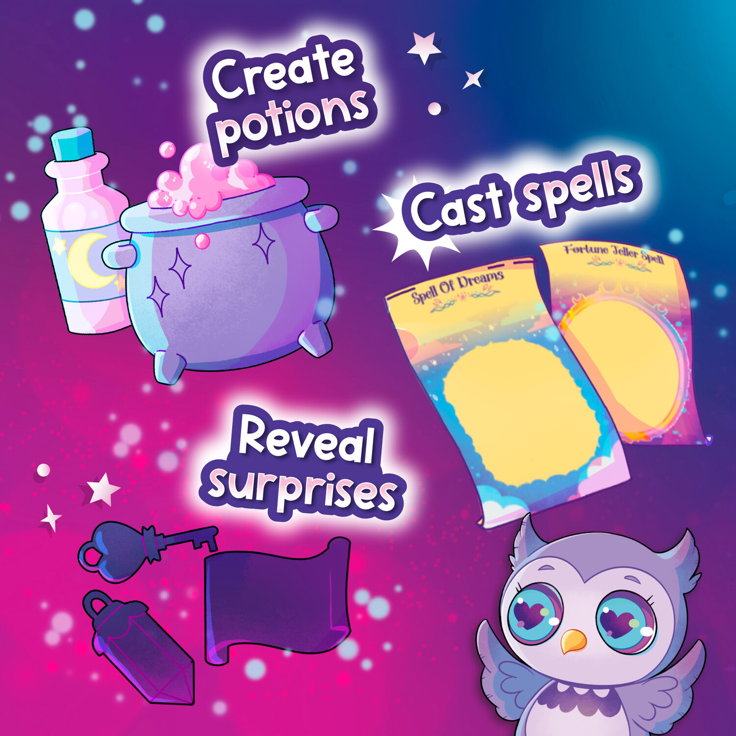 The Magic Spellbook Game Purple Image 5
