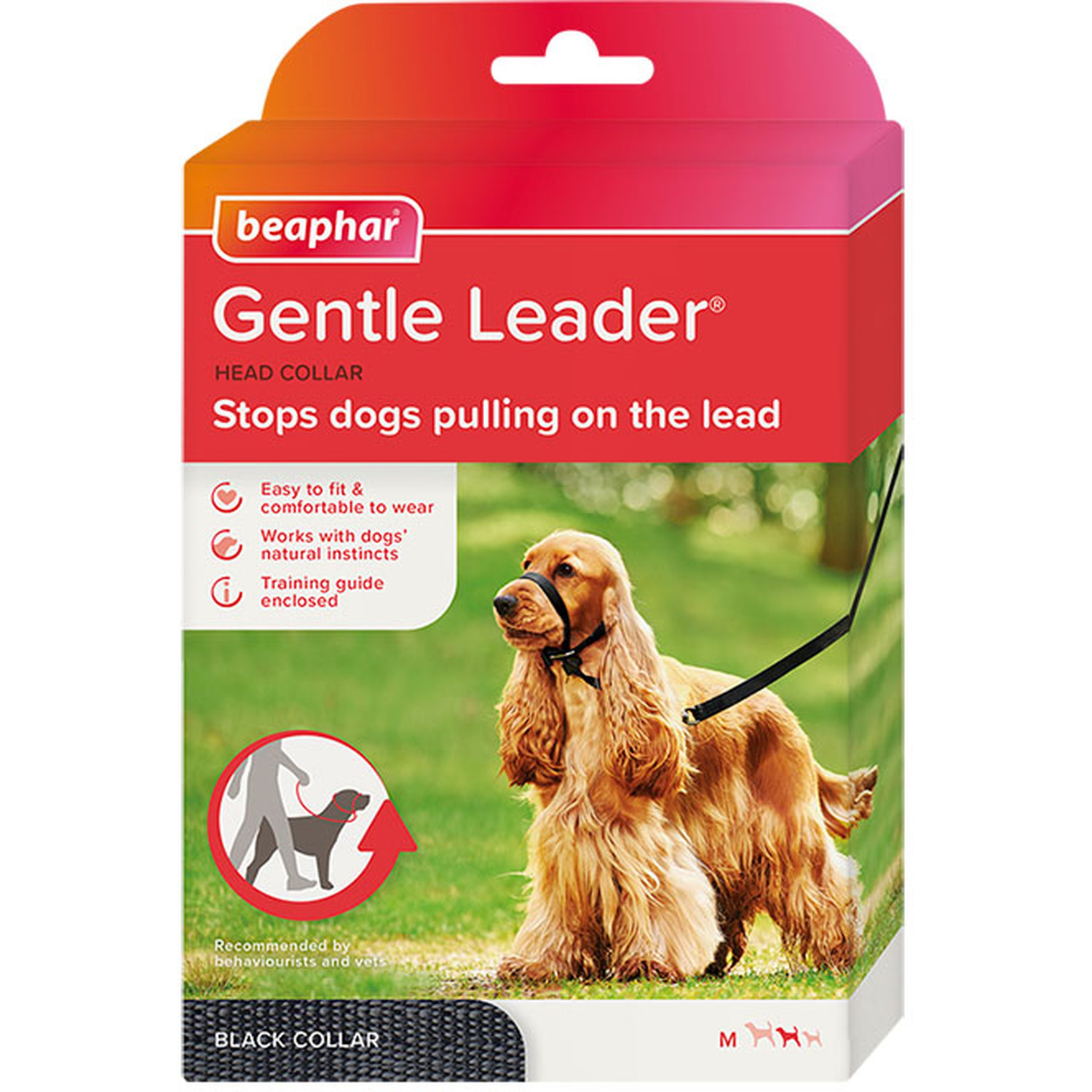 Beaphar Gentle Leader - Black / Medium Image