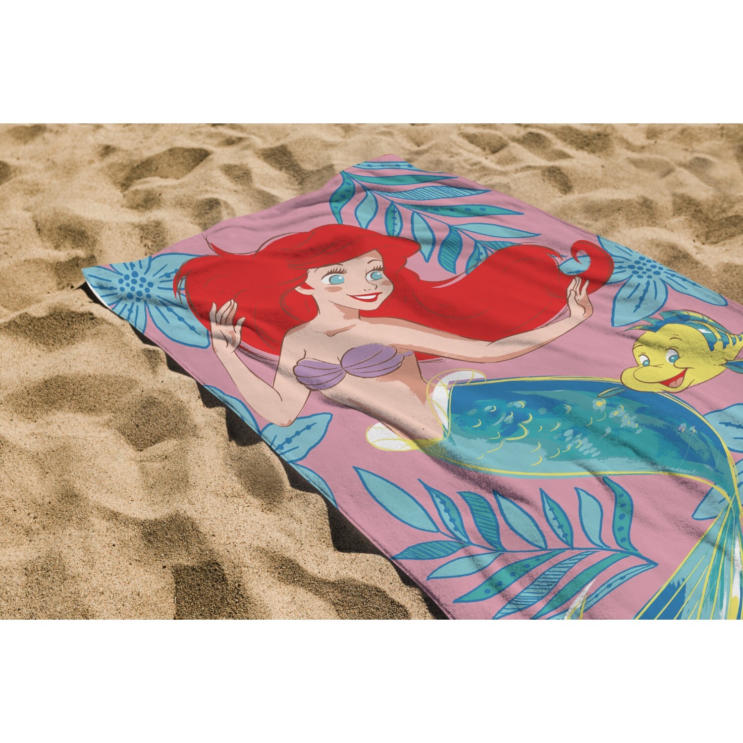 Disney Little Mermaid Towel - Multicolour Image 5