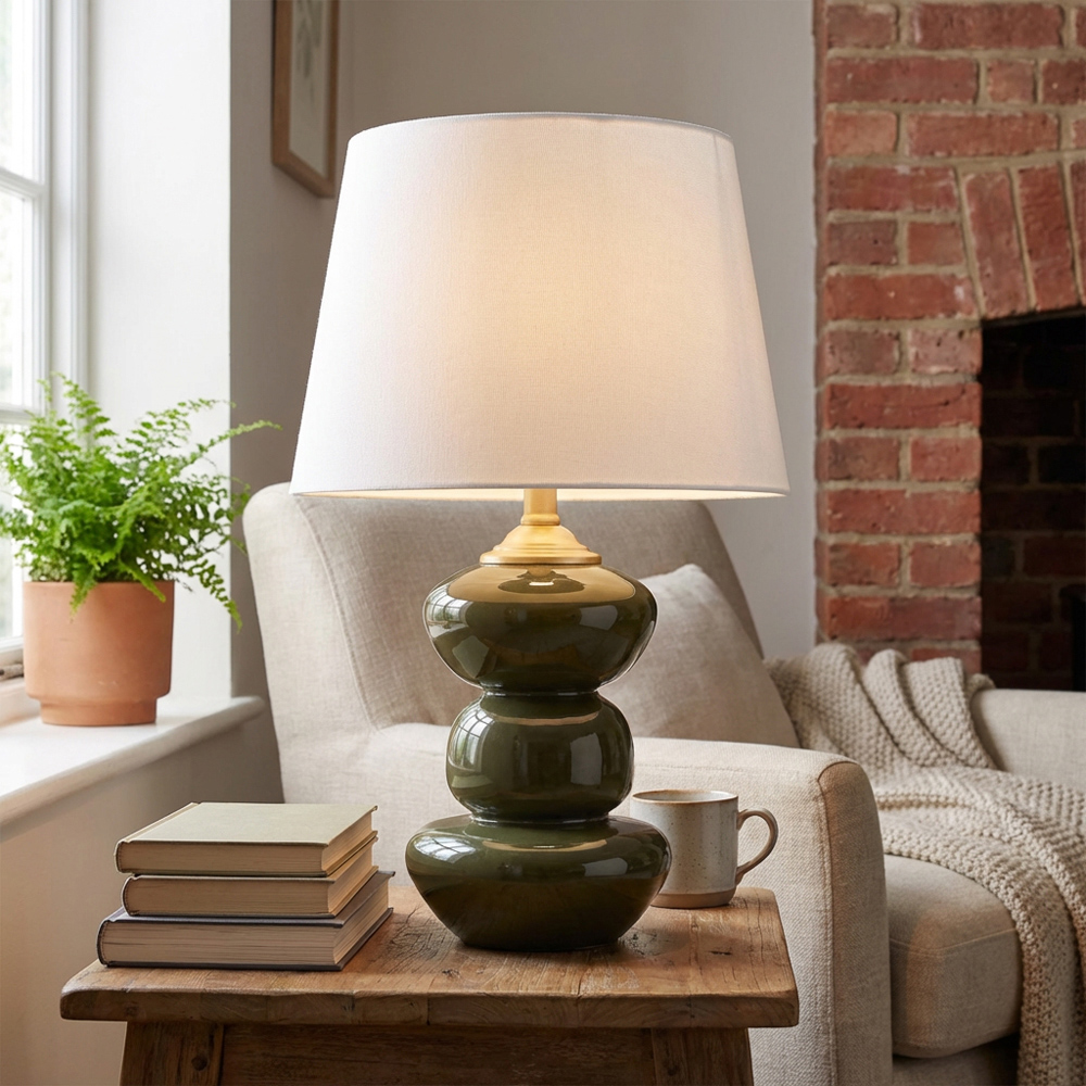 Everett Table Lamp Green Image 3