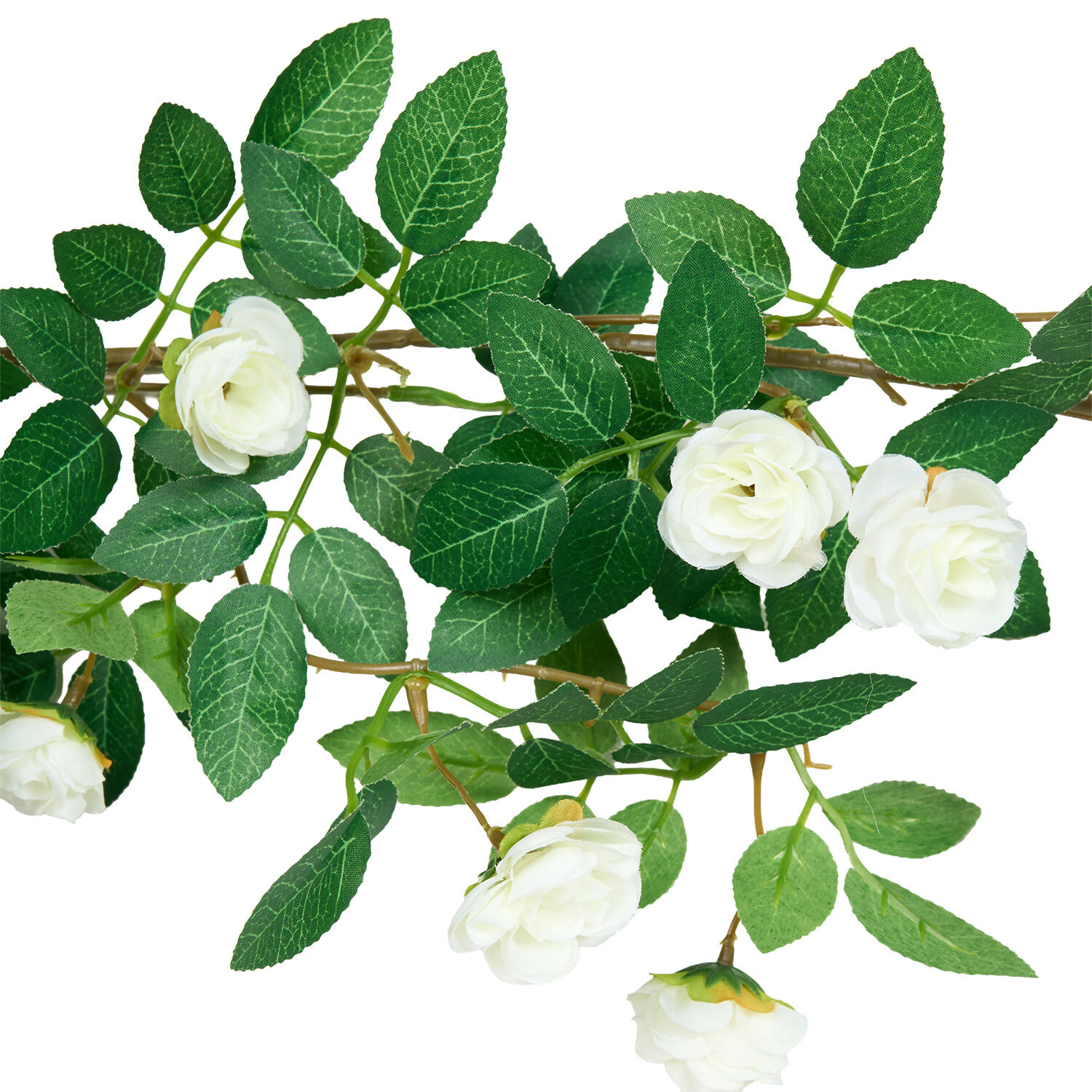 Ivory Victoria Rose Garland 188cm Image 4