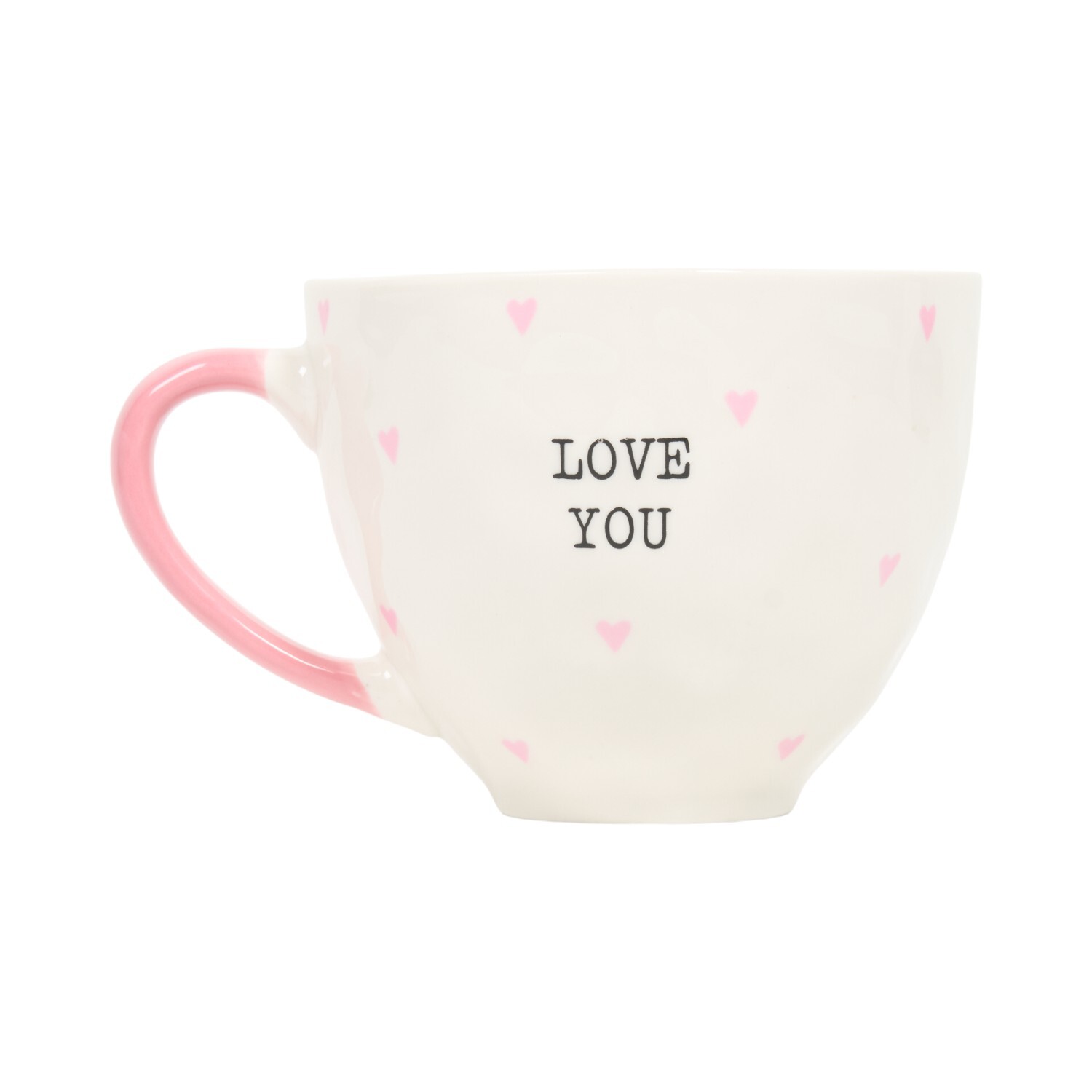 Love You or Be Mine Pink Mug Image 4