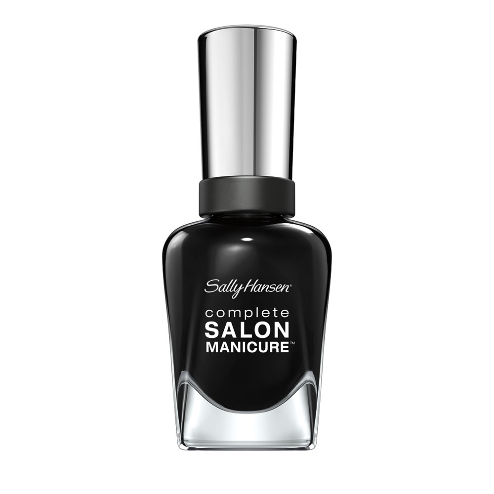 Sally Hansen Complete Salon Manicure Nail Polish Hooked On Onyx 14.7ml Image