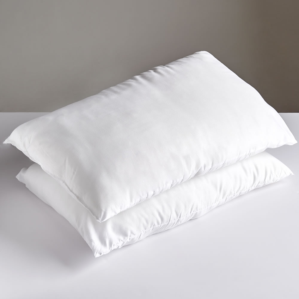 Wilko Anti Allergy Pillow 2 pack Image 1