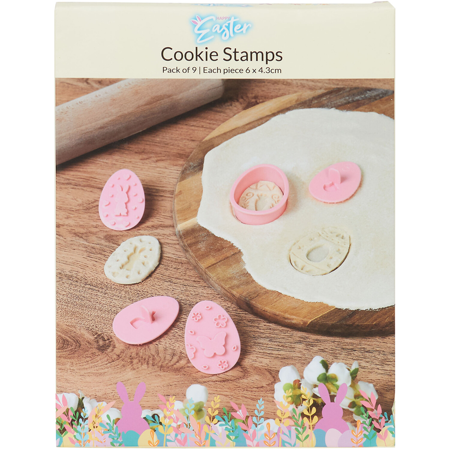 Easter Cookie Stamps - Pink Image 1