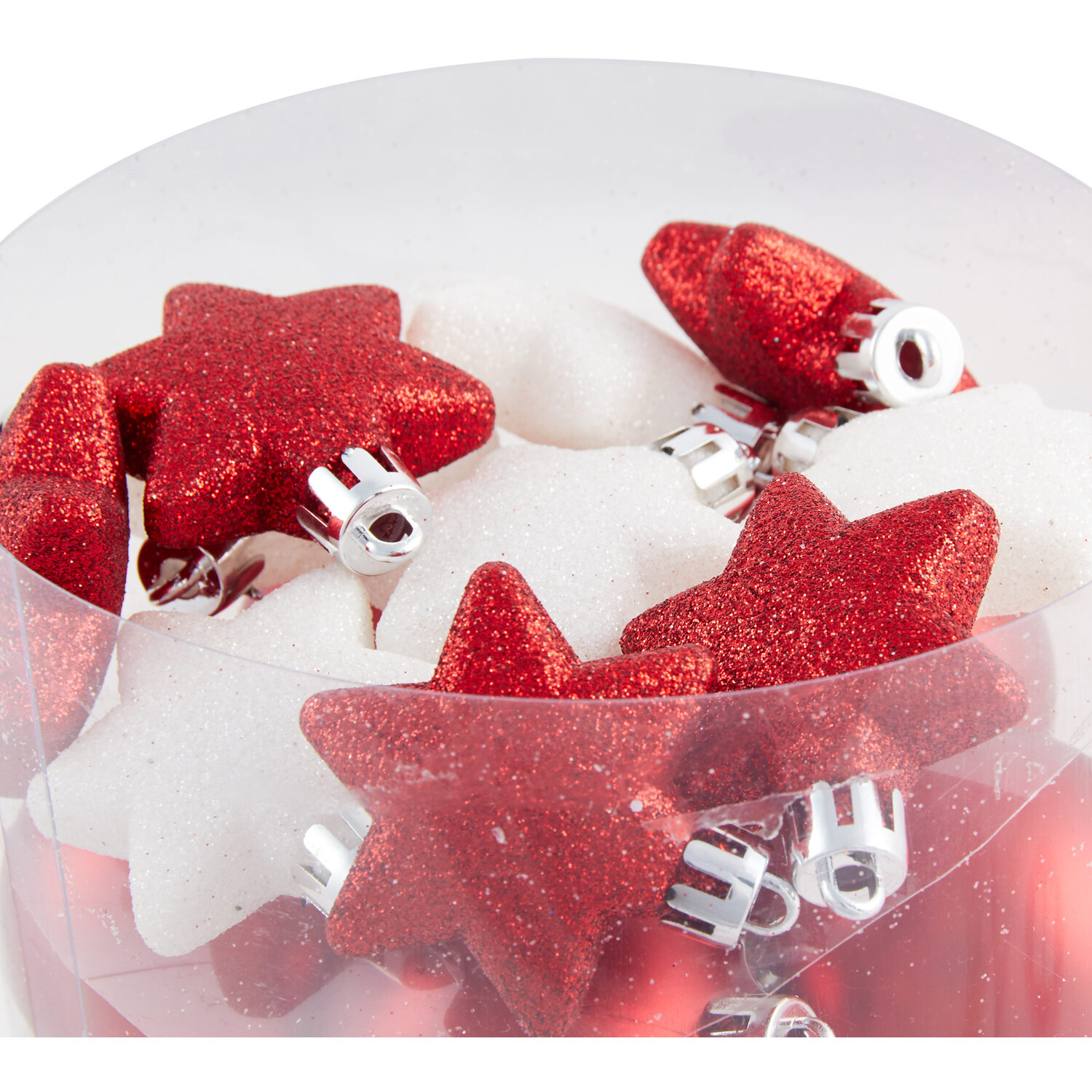 Pack of 35 Candy Cane Lane Baubles - Red Image 4