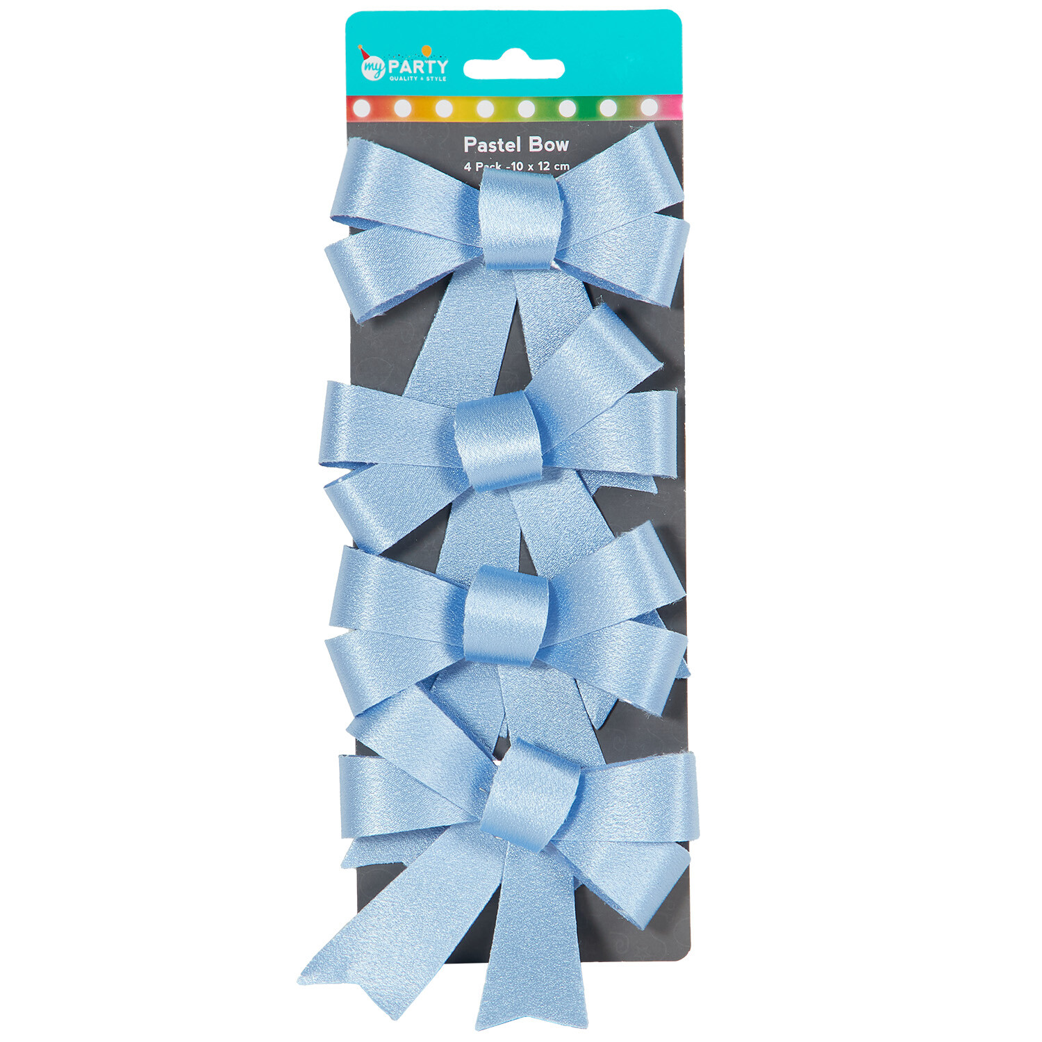 Pack of 4 Pastel Bows Image 3