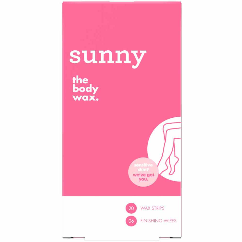 Sunny - the Body Wax 20 Strips + 6 Wipes Image 1