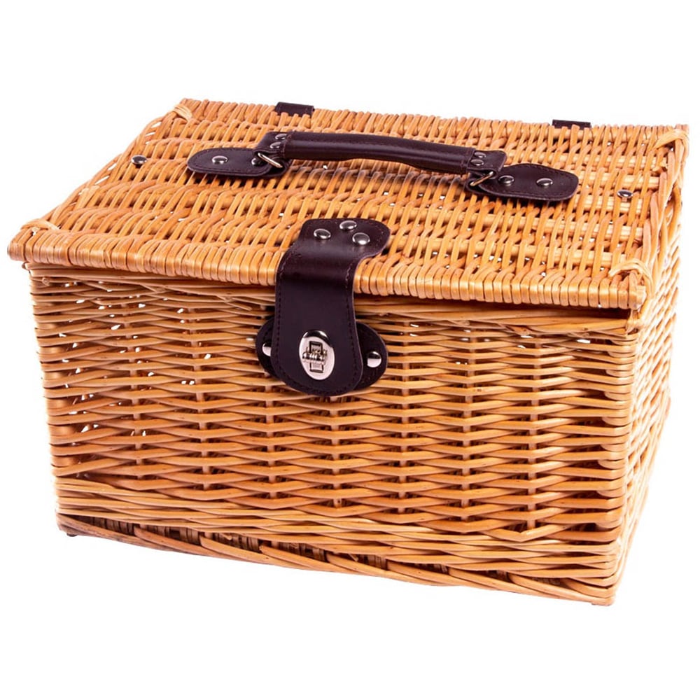 Red Hamper Kensington Wicker Picnic Basket Image 1