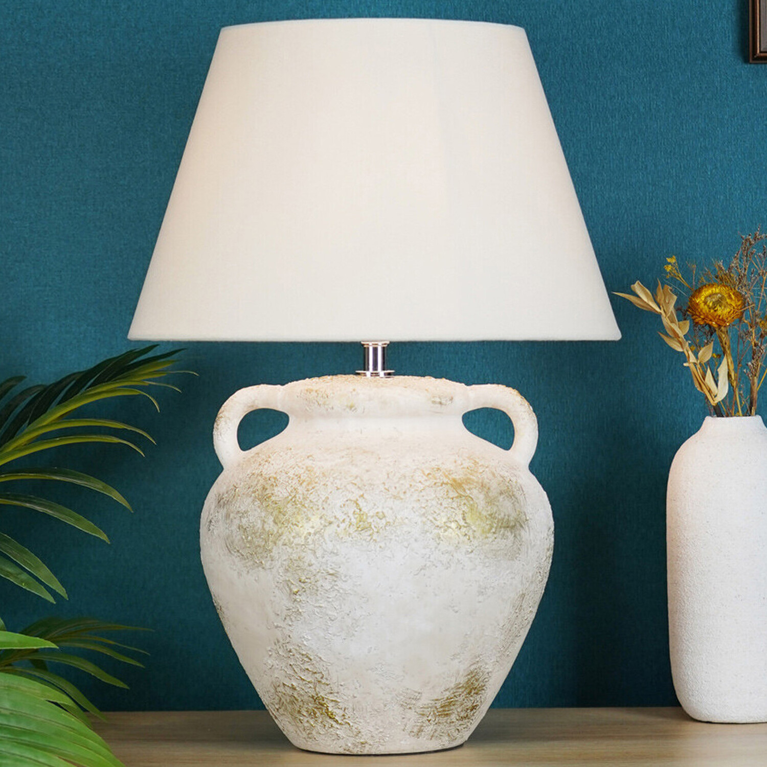 Alba Urn Table Lamp Cream Image 2