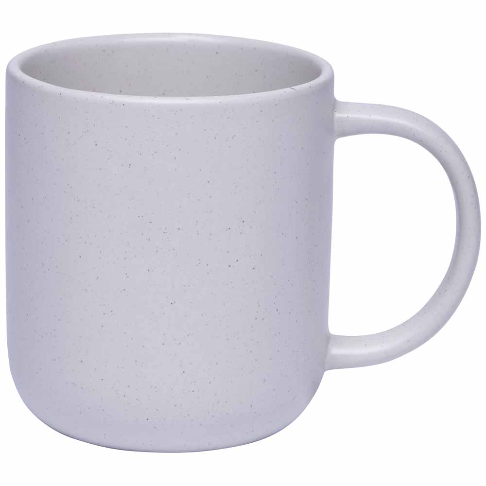 Wilko Cream Speckled Mug Image 1