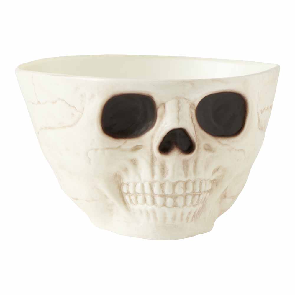 Wilko Halloween Skull Candy Bowl Image