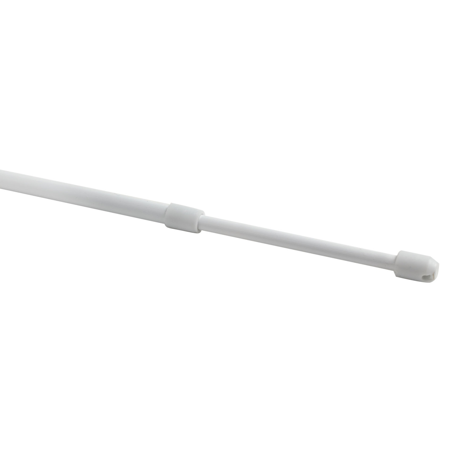 Simply  60-100cm Extendable White Net Cafe Rod Image