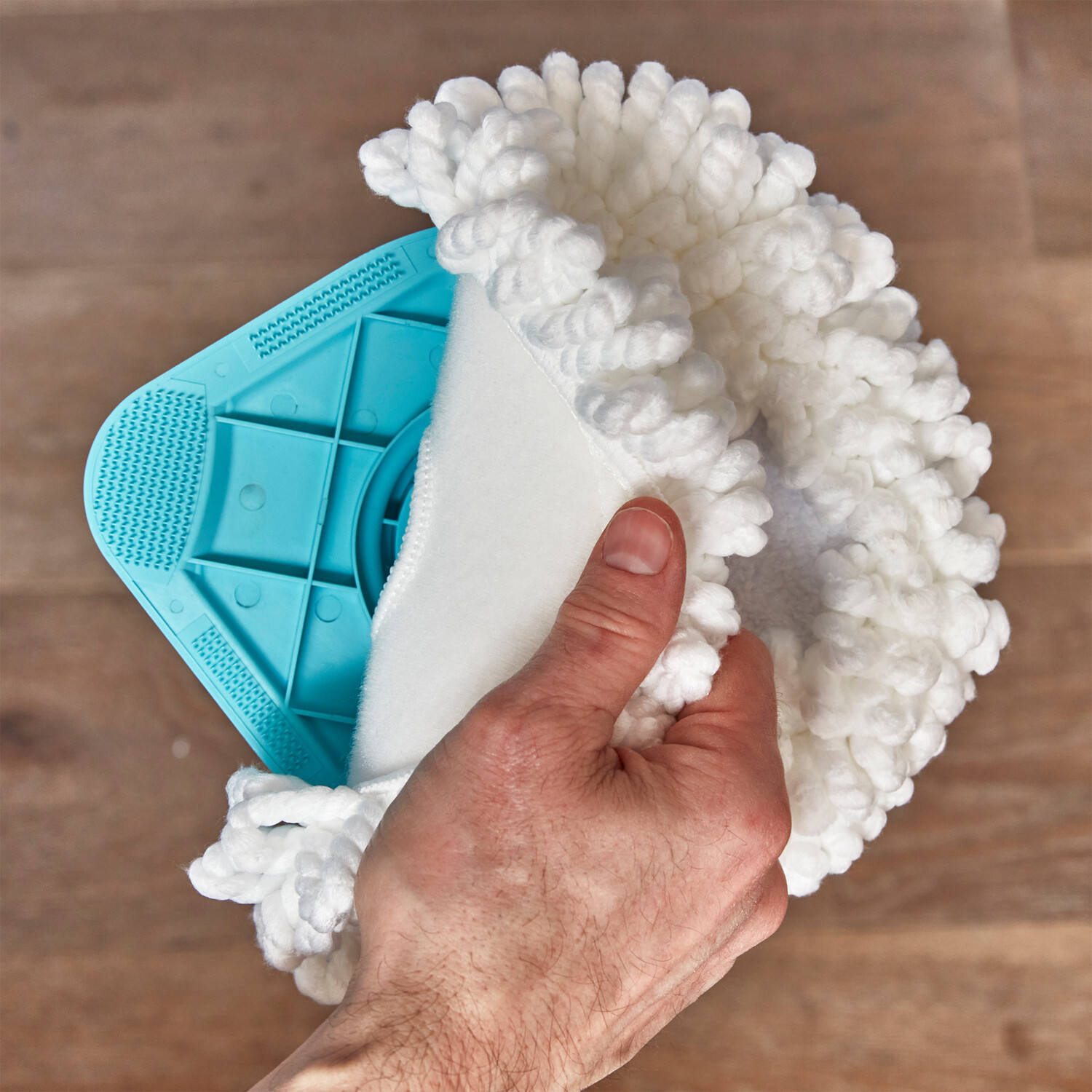 Spontex Full Action Spin Mop Head Refill - White Image 7