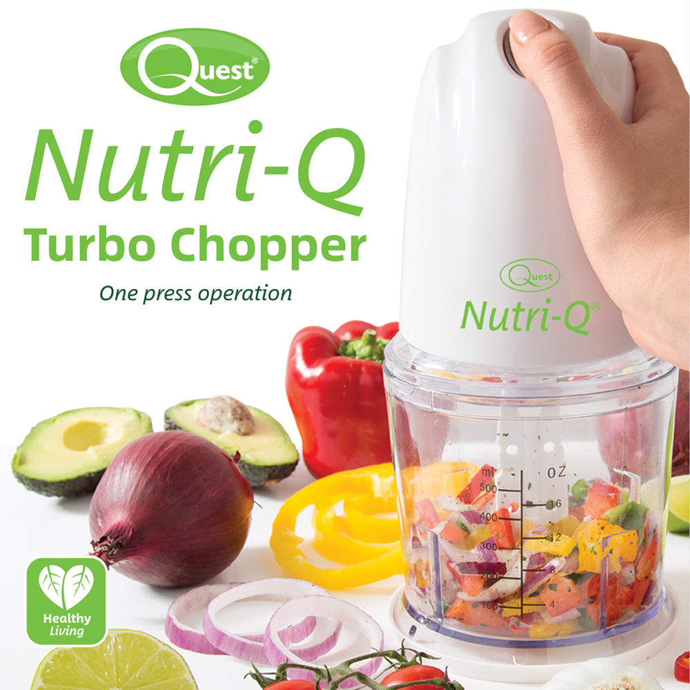 Quest Nutri-Q White Turbo Food Chopper 260W Image 8