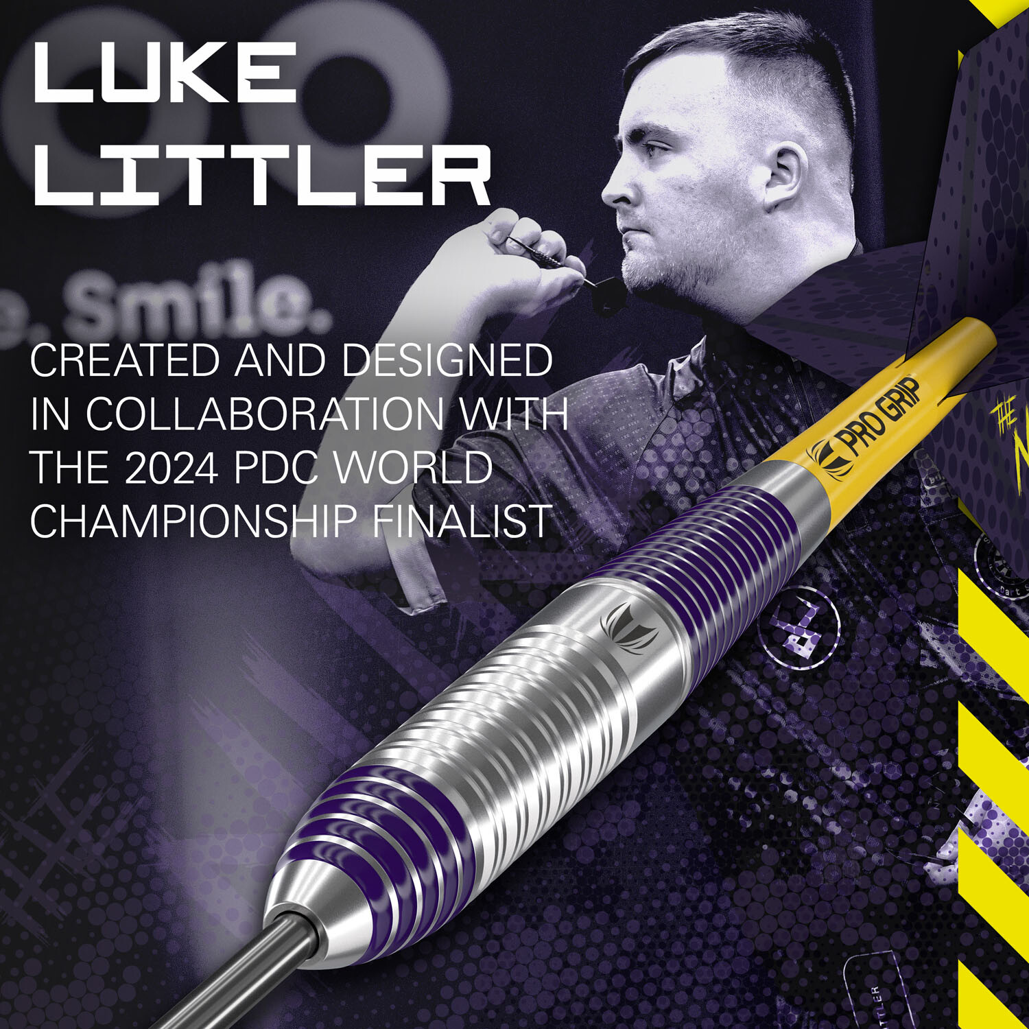 Luke Littler Steel Tip Brass Darts Set Image 3
