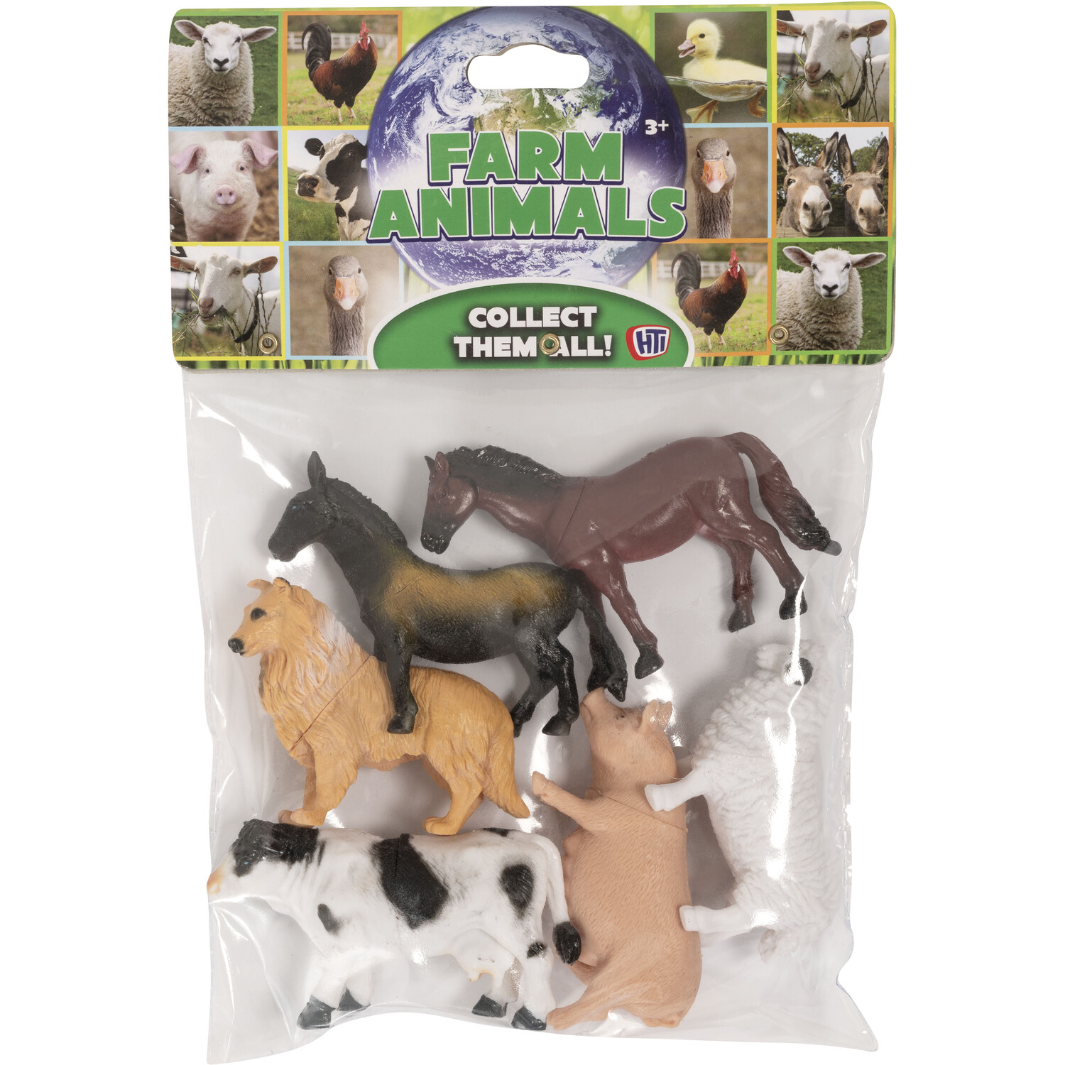 Natural World Farm Animals Toy 6 Pack Image