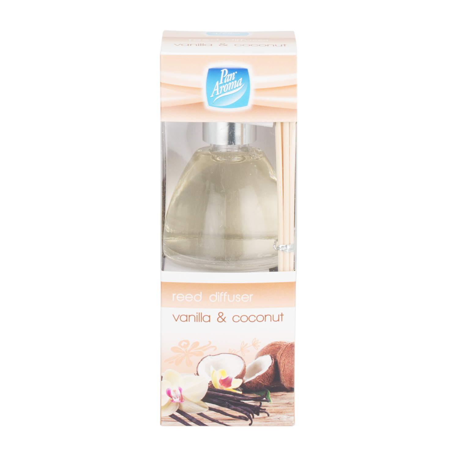Pan Aroma Vanilla and Coconut Dome Reed Diffuser Image 1