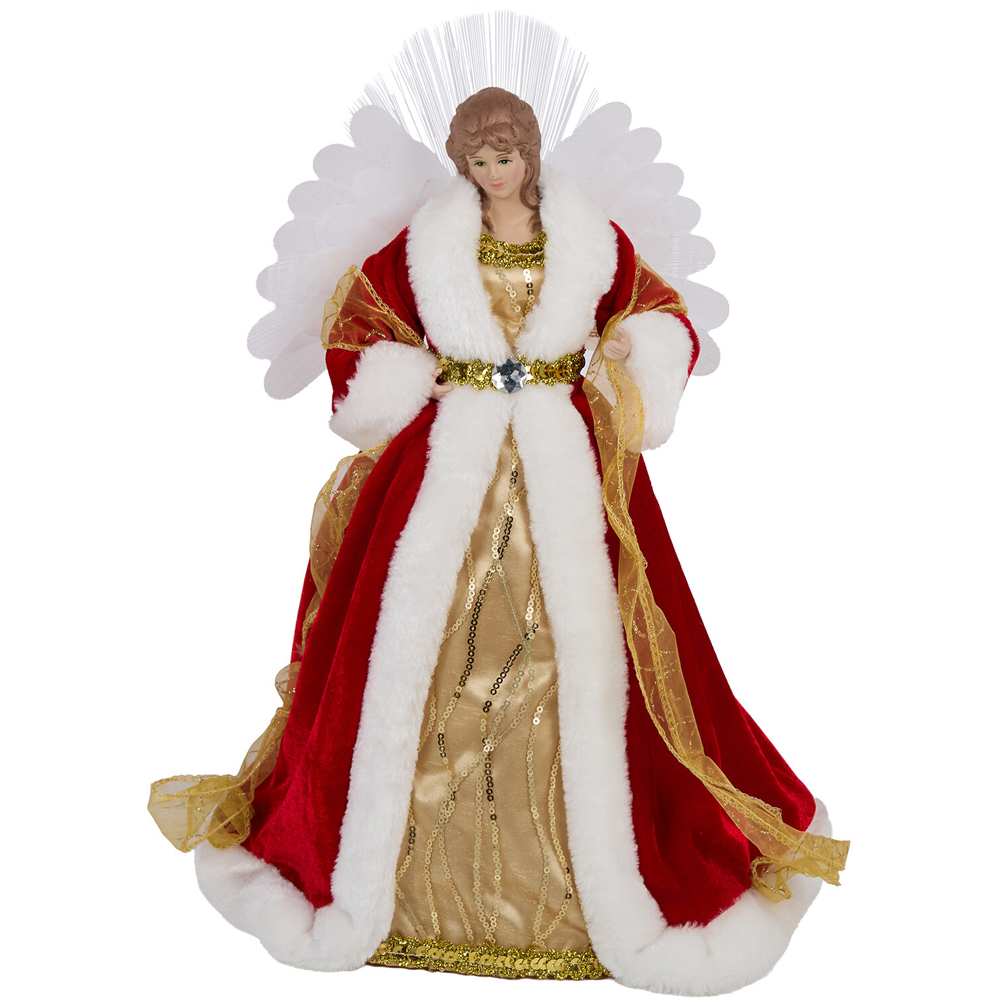 Christmas Angel with Fibre Optic Wings Decoration Image 5