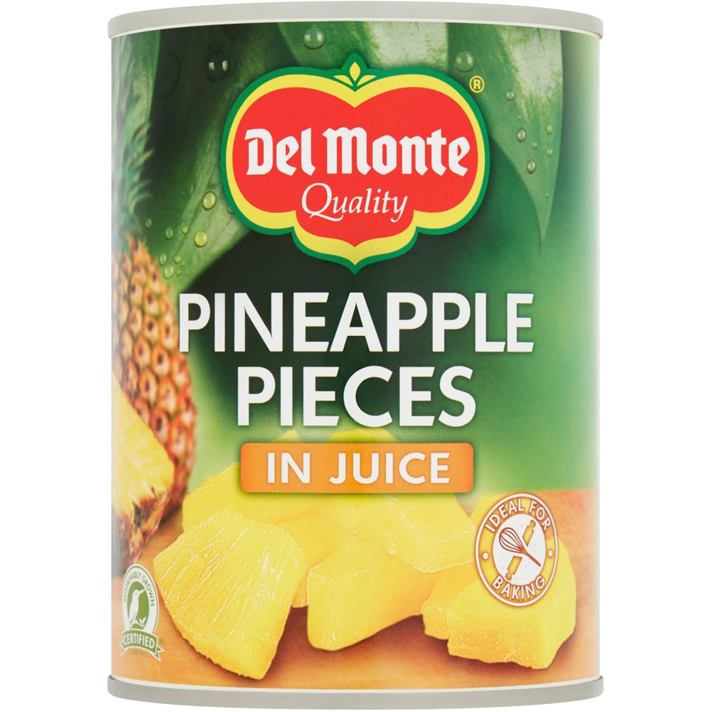 Del Monte Pineapple Pieces In Juice 340g Image