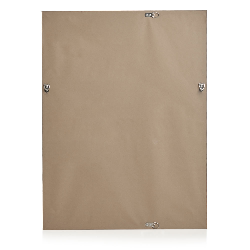 Wilko 61 x 81cm Oak Effect Wall Mirror Wilko