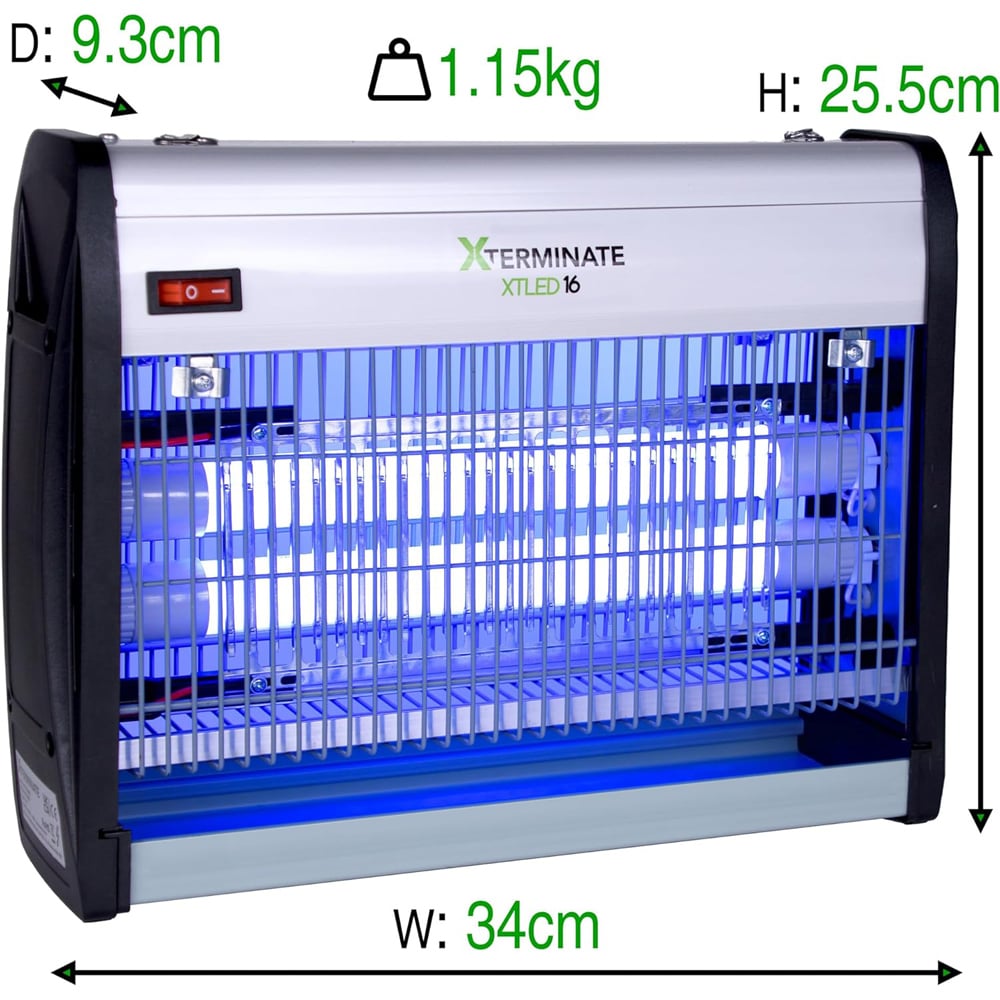 Xterminate 251026A Electric Fly Killer 16W Image 3