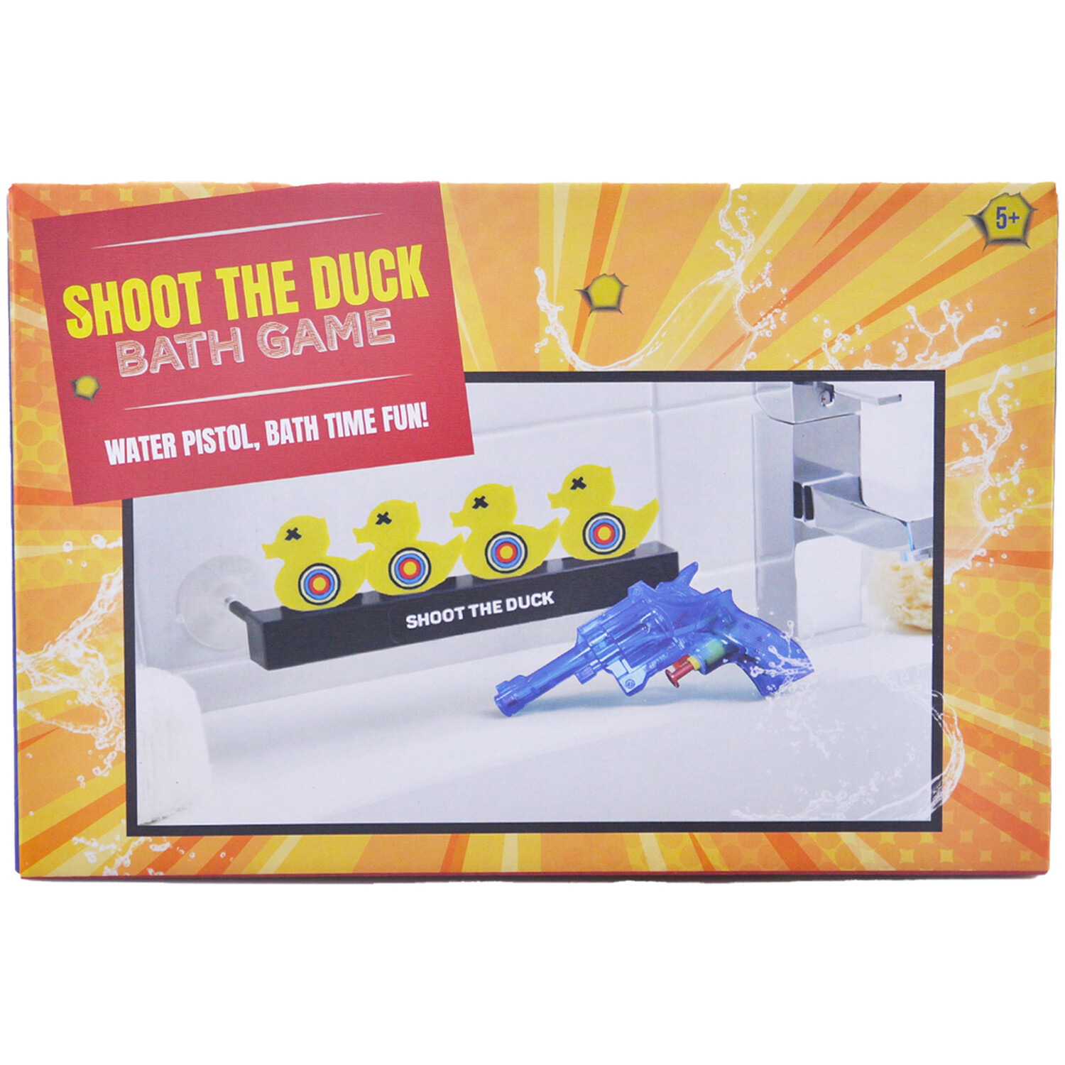 Duck Bath Shooting Game Yellow Image 1