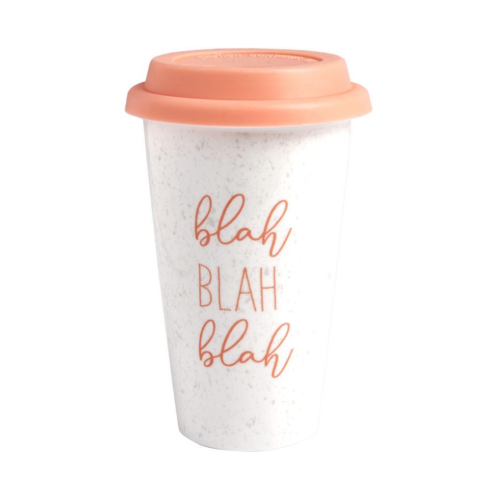 Wilko Sassy Travel Mug Wilko