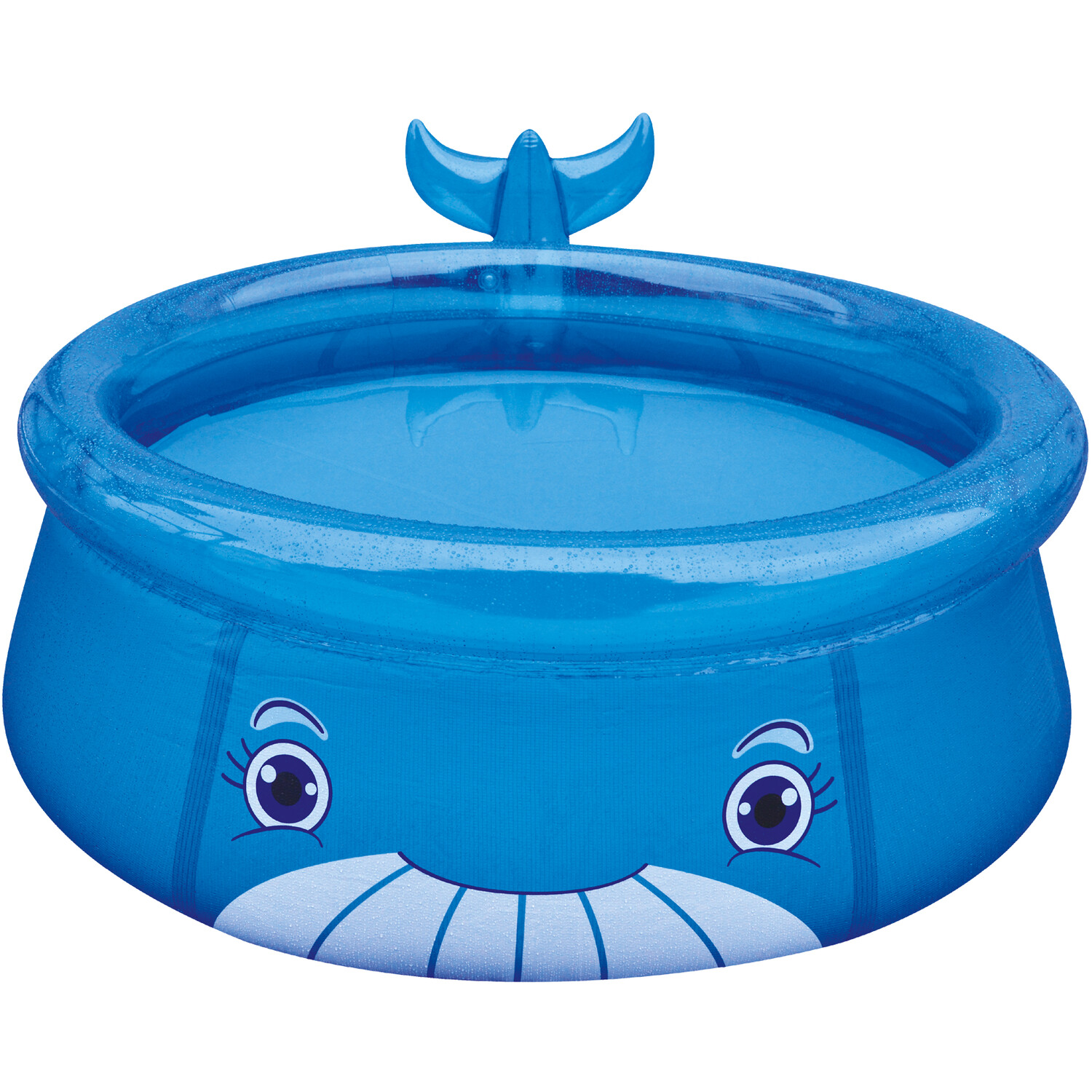 Whale 3D Spray Pool - Blue Image