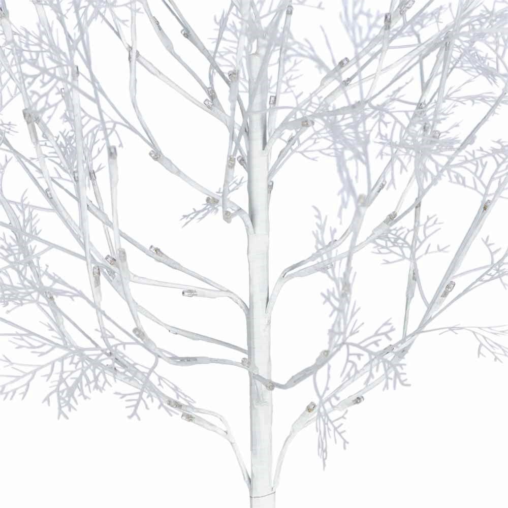 Wilko 120 LED Prelit Tree White 1.5m Image 3