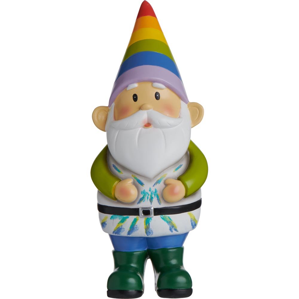 Single Wilko Small Tie Dye Gnome in Assorted styles Image 2