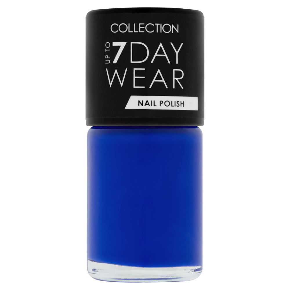 Collection Up to 7 Day Wear Nail Polish Sonic Blue  23 8ml Image 1
