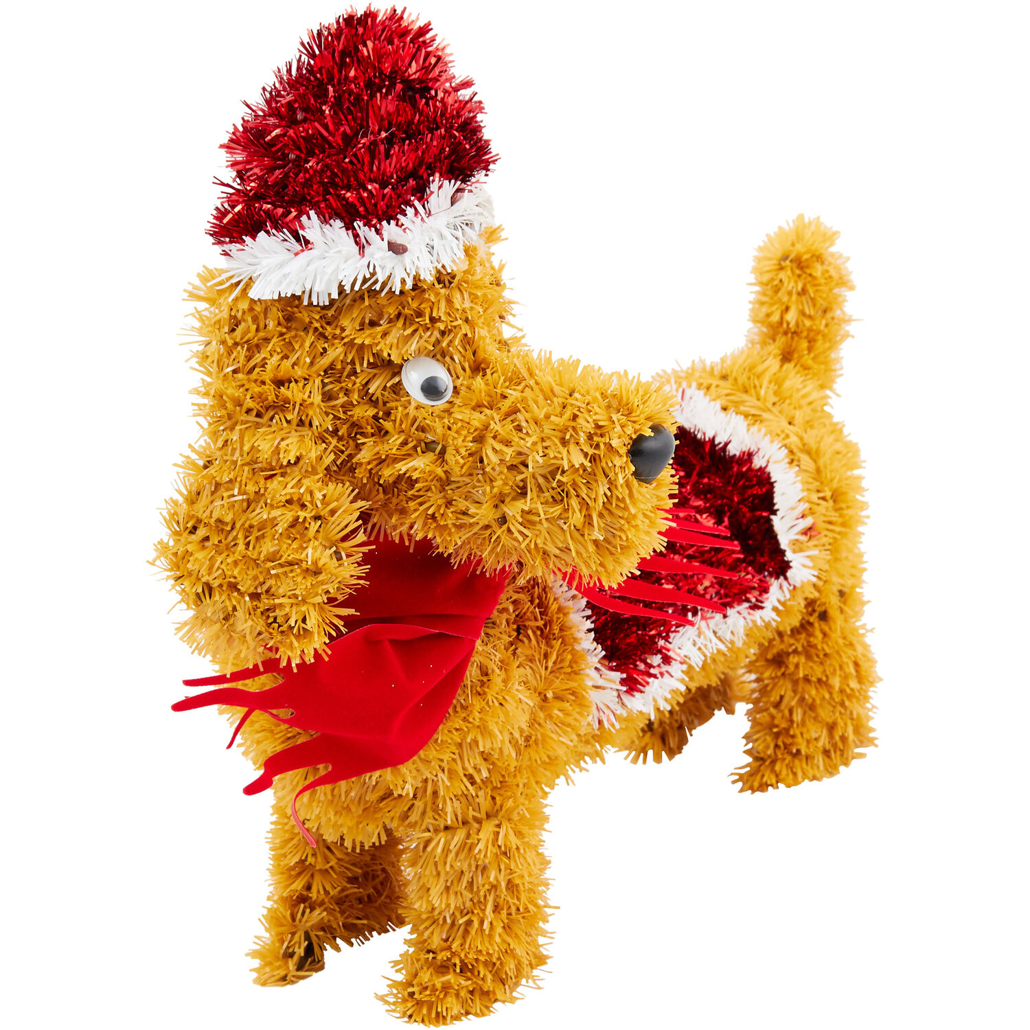 Tinsel Santa Paws - Brown Image 4