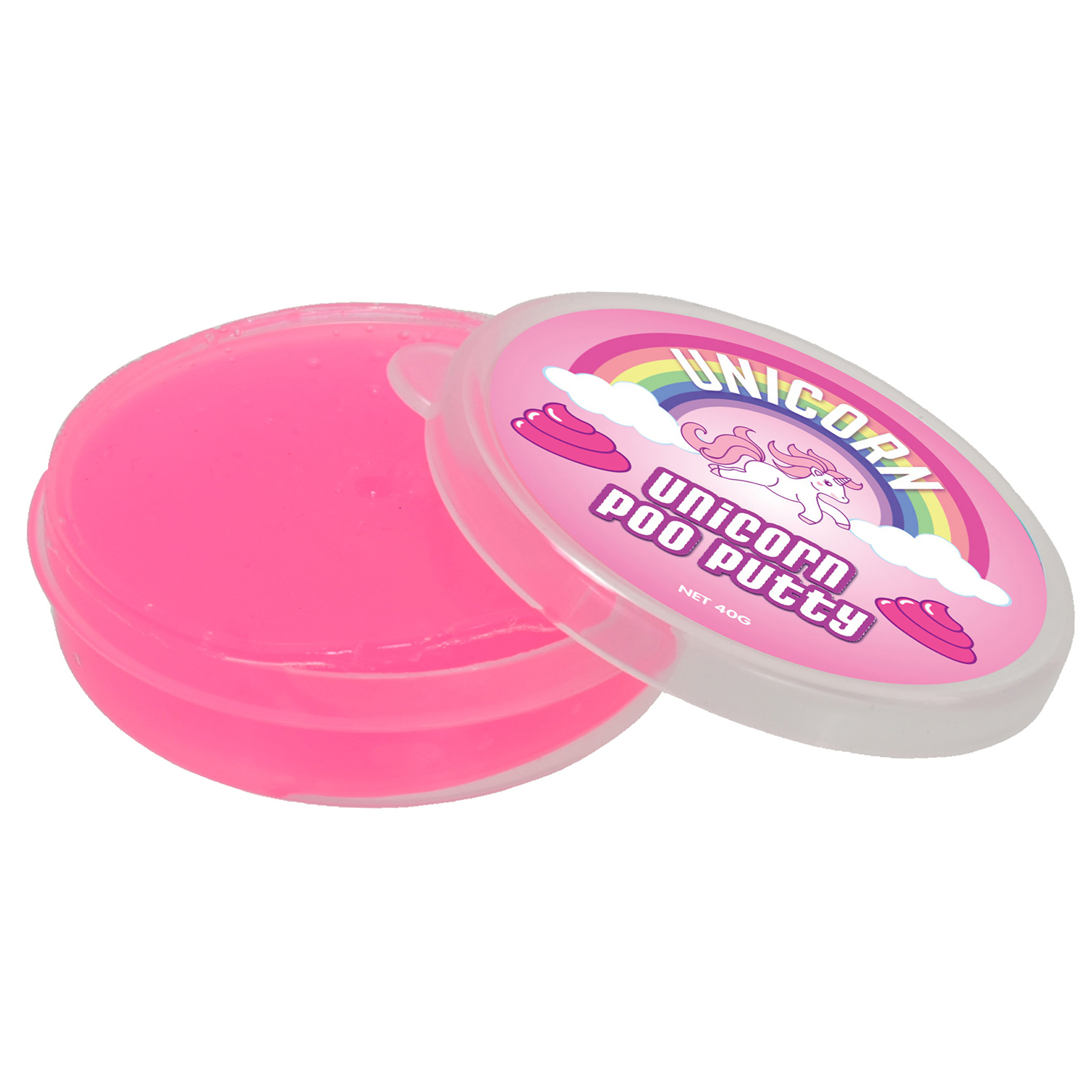 Single Everyday Unicorn Poo Putty in Assorted styles Image 1
