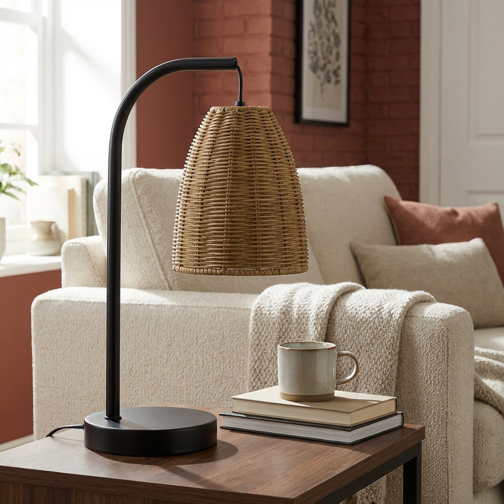 Rhyan Table Lamp - Black Image 2