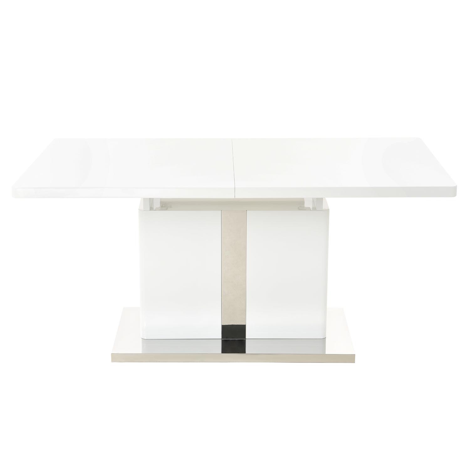 Marcellini Extending Dining Table White Image 3