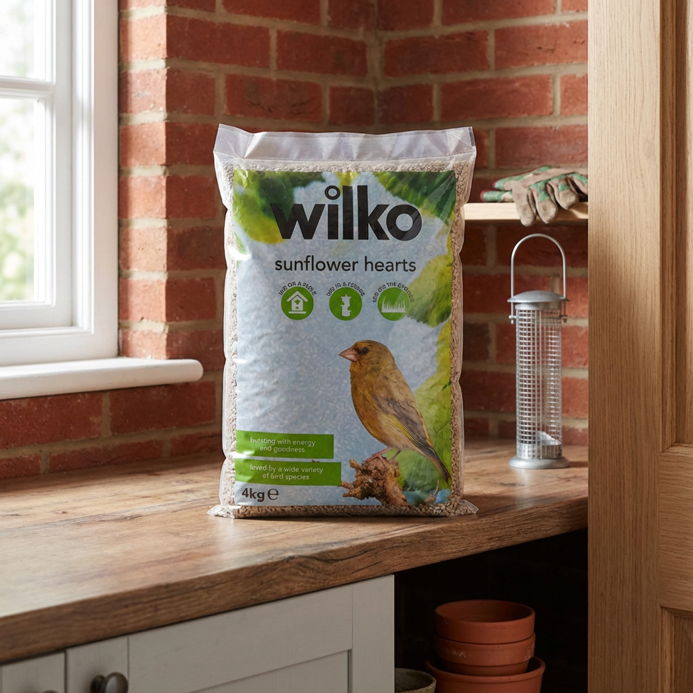 Wilko Wild Bird Sunflower Hearts 4kg Image 7