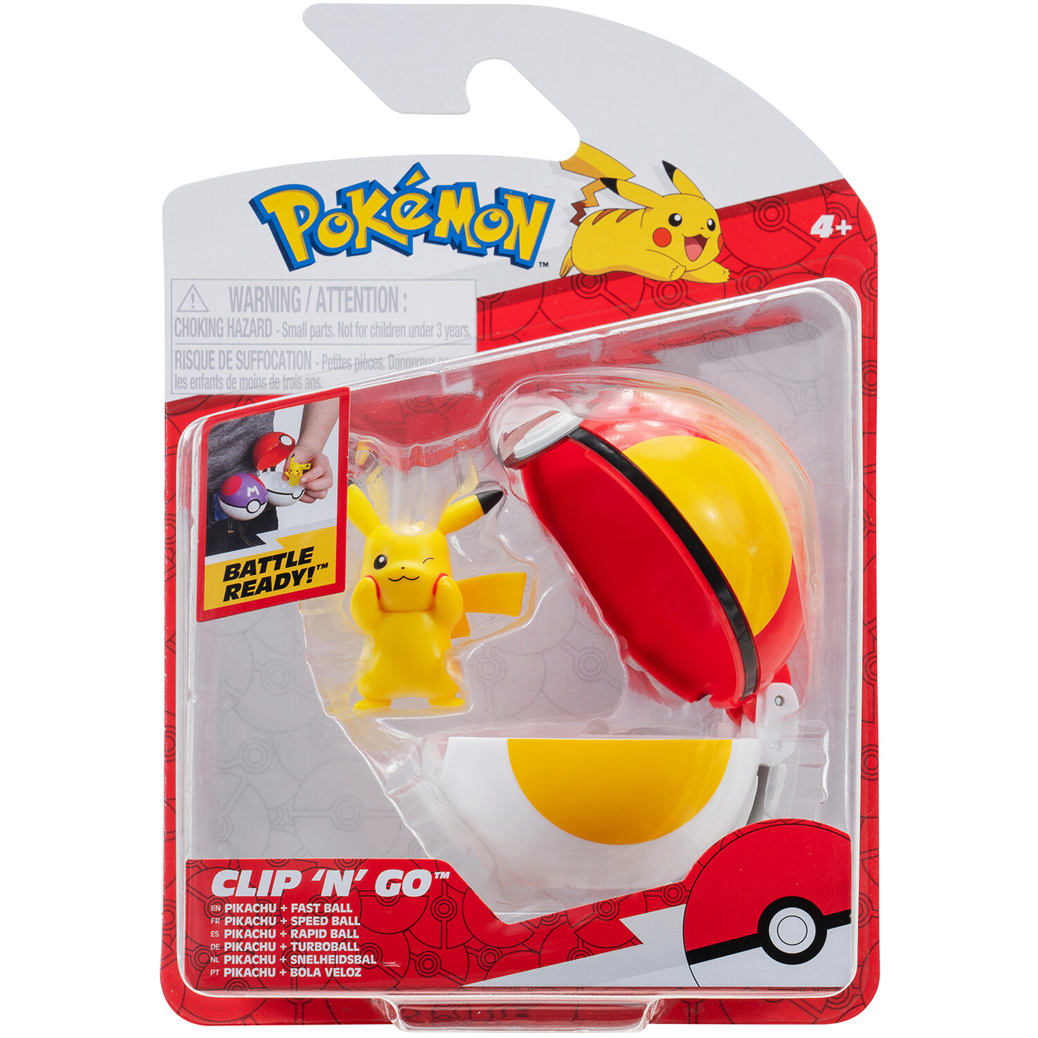 Pokemon Clip N Go Toy - Multicolour Image 3