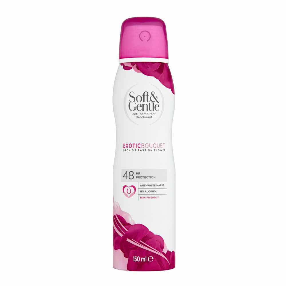 Soft & Gentle Anti-Perspirant Orchid & Passion Flower 150ml Image 1