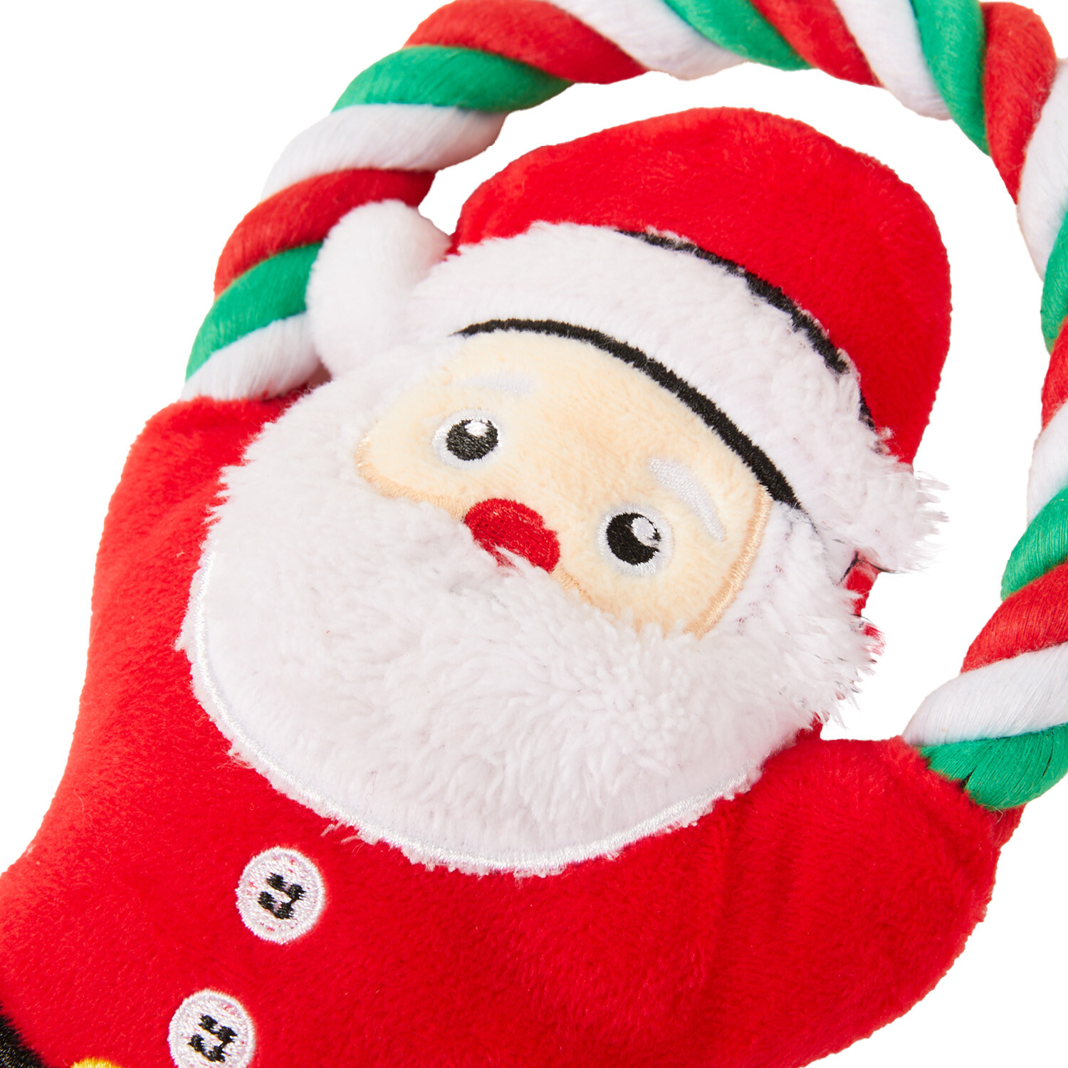Santa Rope Toy for Dogs - Multicolour Image 2