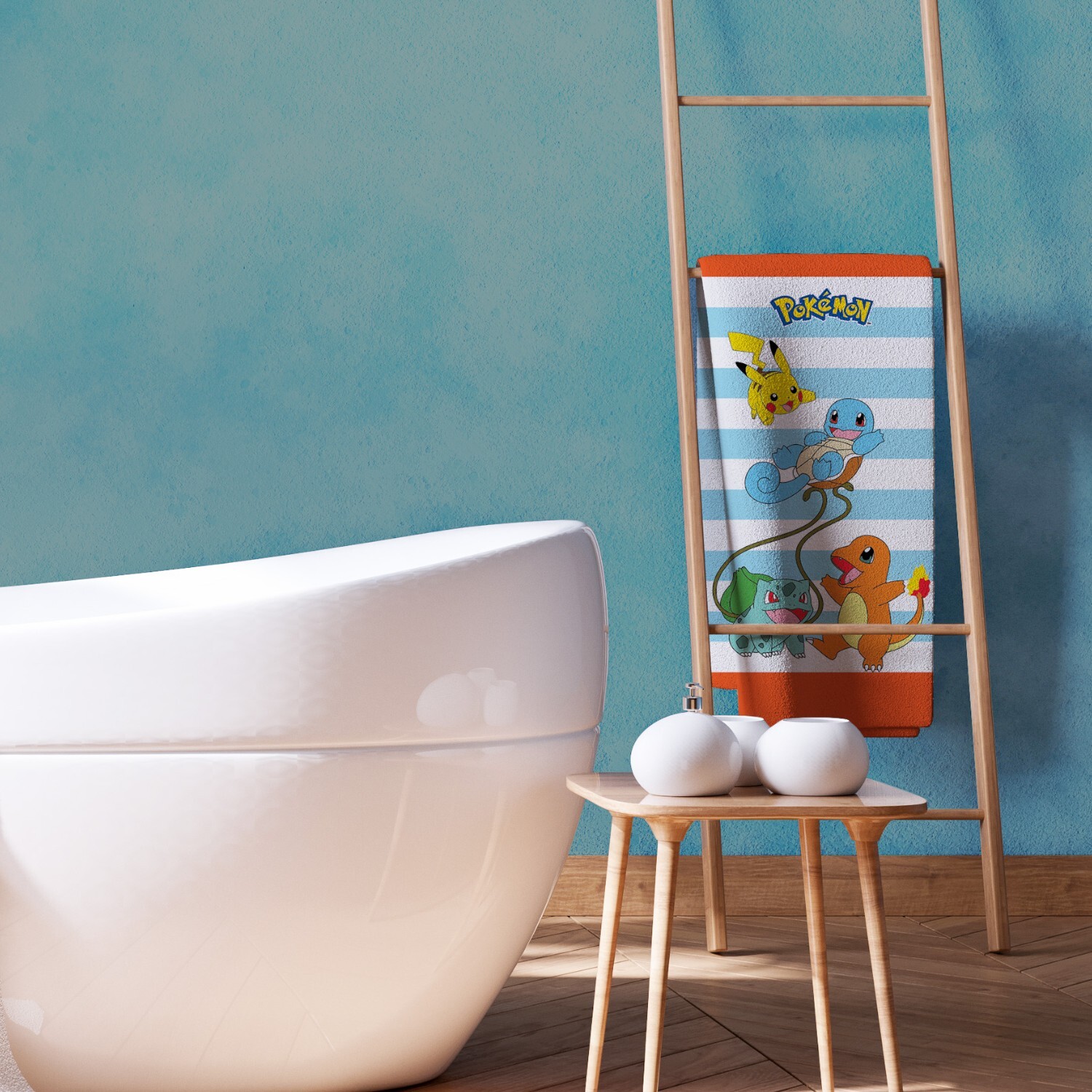 Pokemon Towel Multicolour Image 2