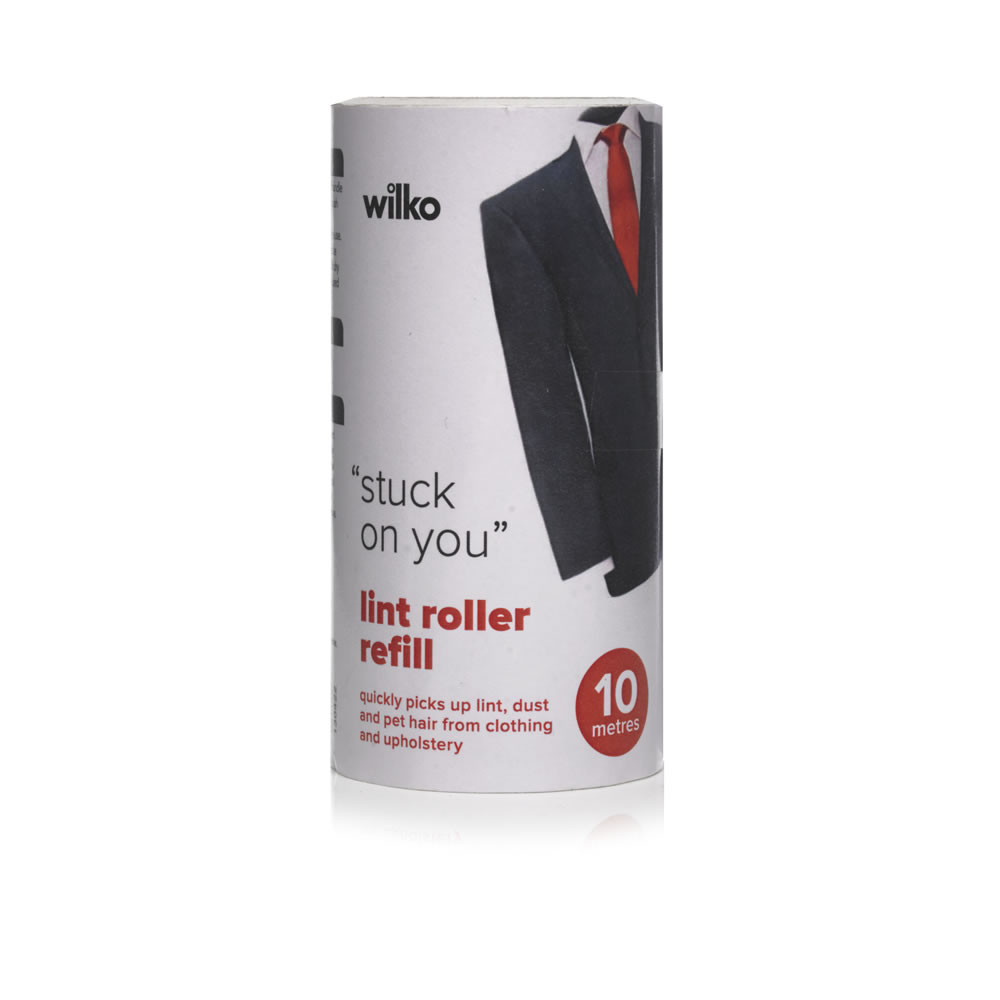 Wilko Lint Roller Refill 10m Image