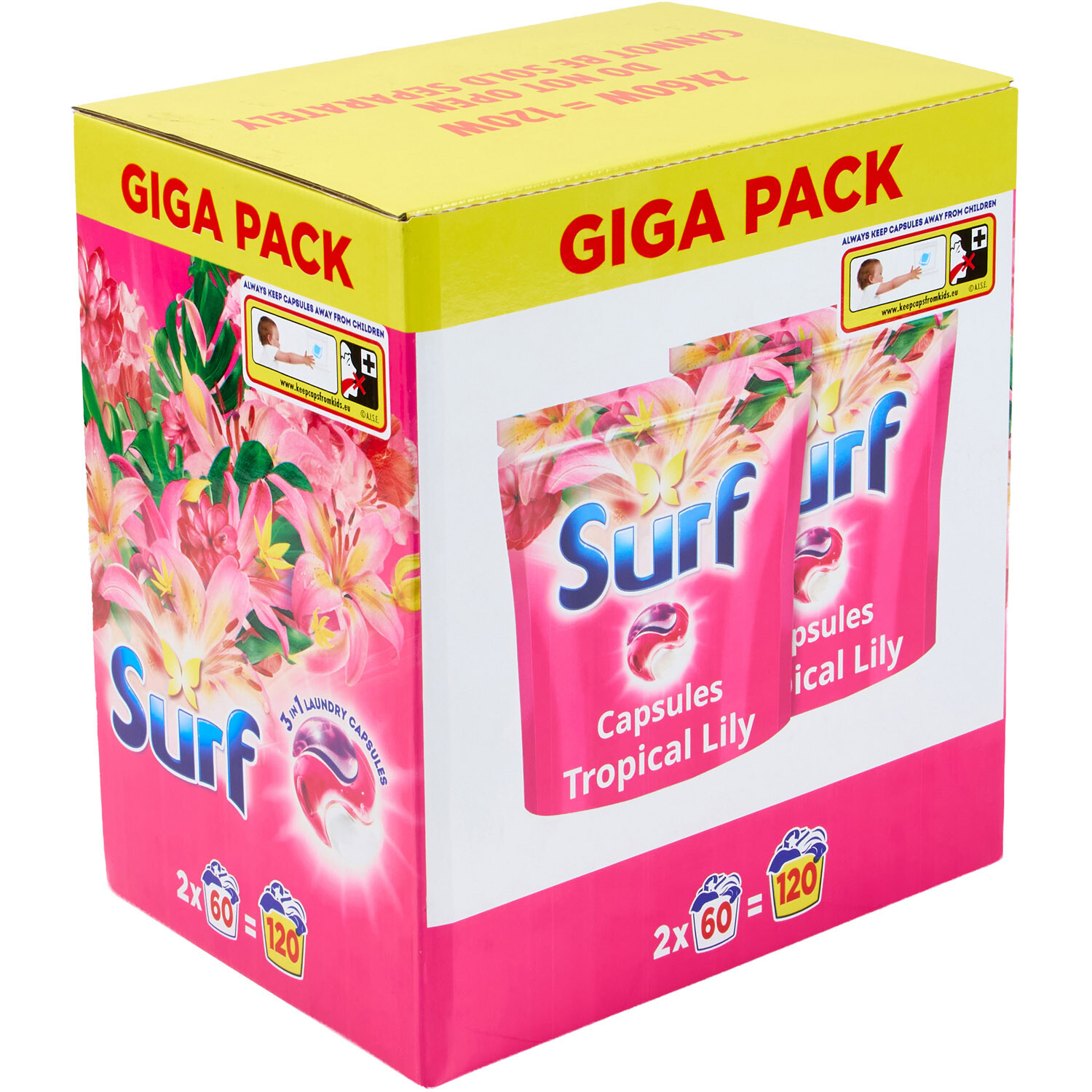 Surf Laundry Capsules Giga Pack Image 2
