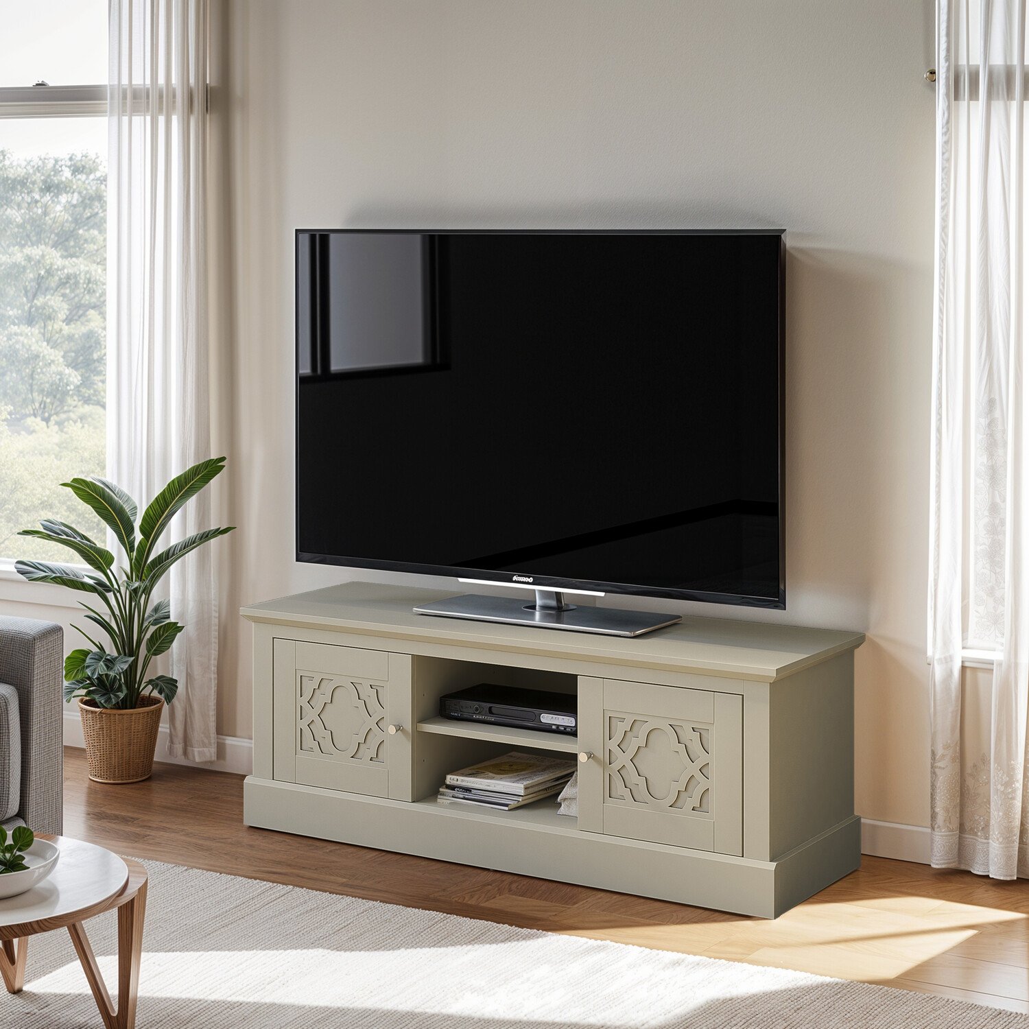 Alessia TV Unit Light Grey Image 5