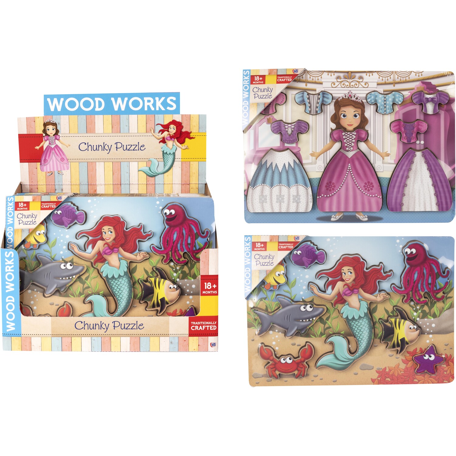 Wood Works Enchanted Chunky Puzzle Image