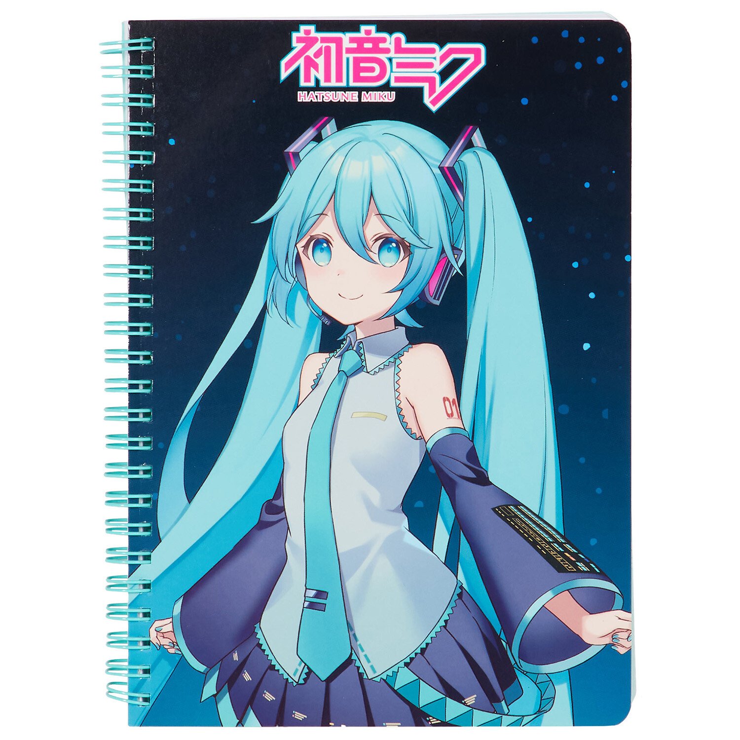 Hatsune Miku A5 Notebook - Blue Image 1
