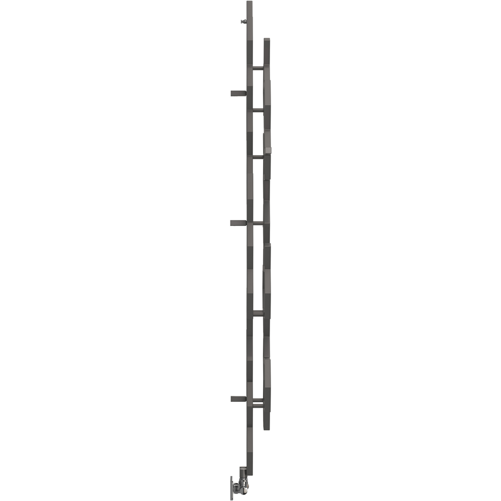 Terma Hex 1705 BTU Sparkling Grey Radiator 1700 x 573mm Image 4