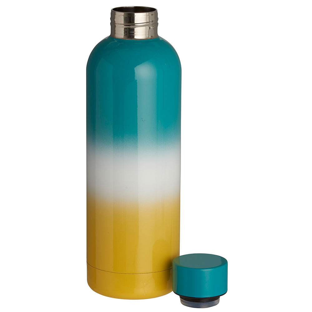 Wilko Teal Ombre Double Wall Bottle Image 2