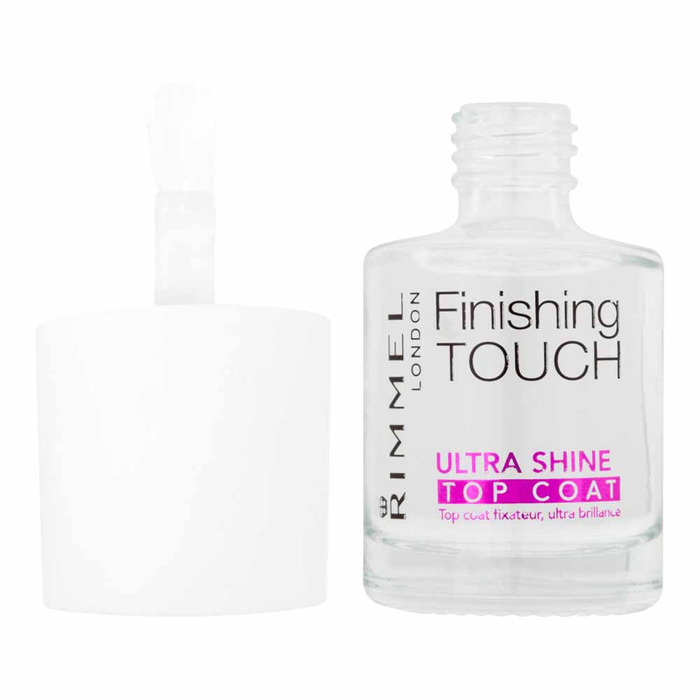 Rimmel London Finishing Touch Ultra Shine Top Coat  12ml Image 2