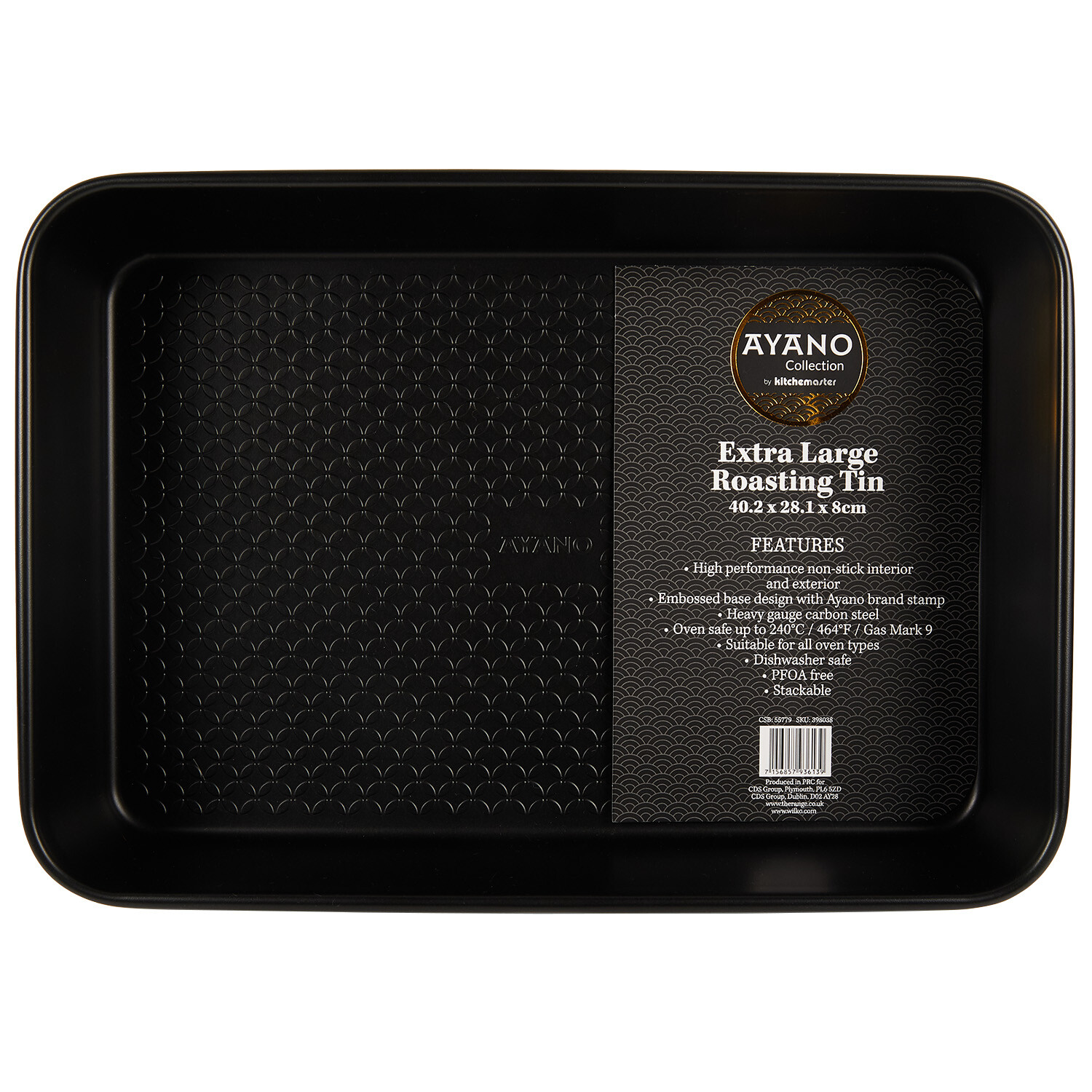 Ayano Roasting Tin - Black / Extra Large Image 1